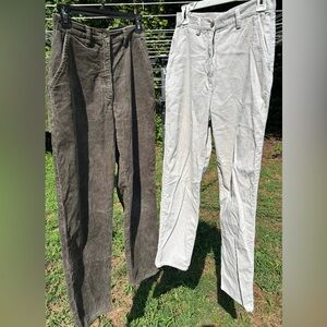 Woolrich Corduroy Pants‎ Women's 6 Trousers Preppy Fall LOT/2 Classic Old Money